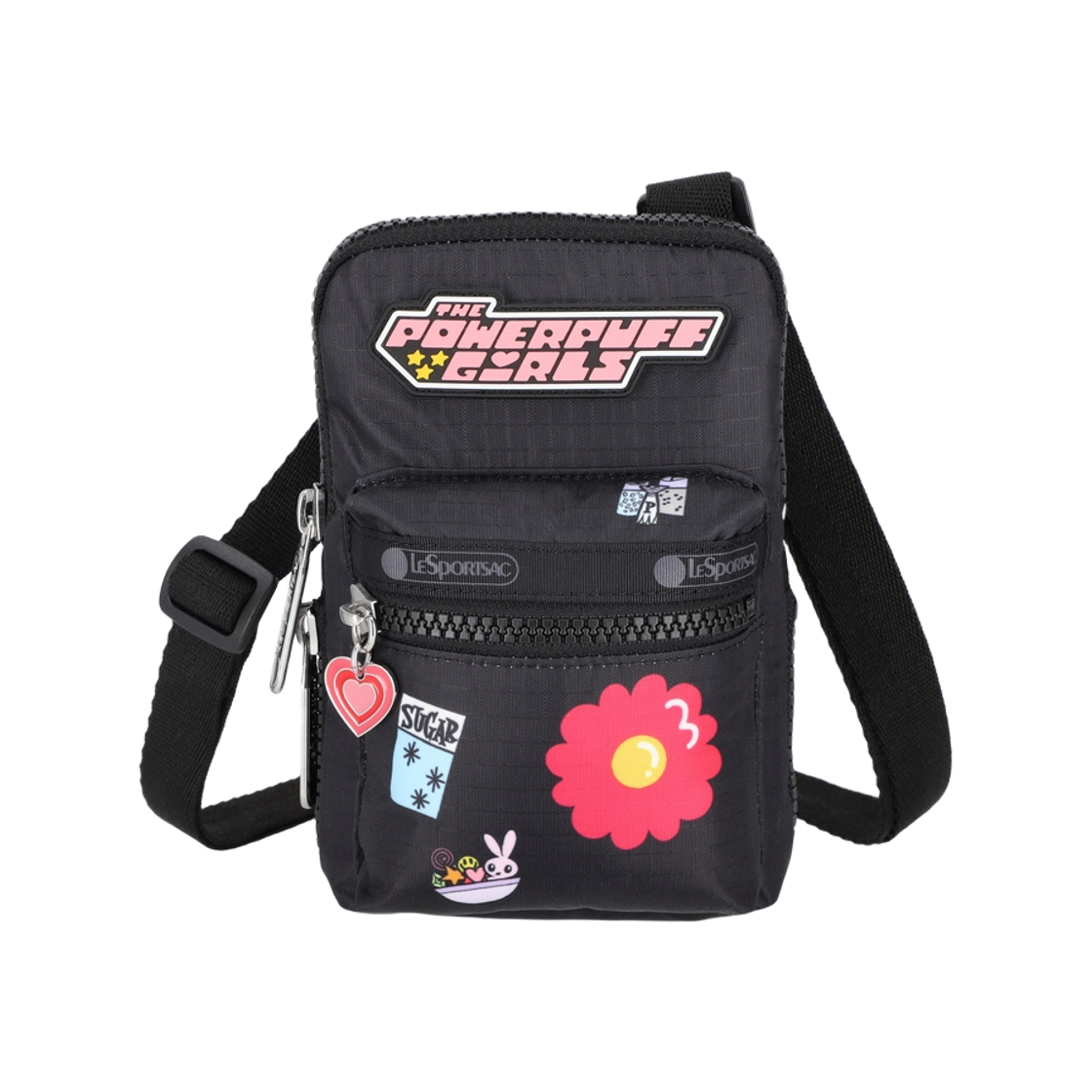 [6%더블적립] 레스포색 파워퍼프걸 카고 크로스바디 카고 폰 크로스바디백([6%더블적립] Lesportsac PPG Cargo Phone Crossbody)