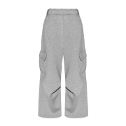 Kamien Balloon Cargo Sweatpants Melange Gray