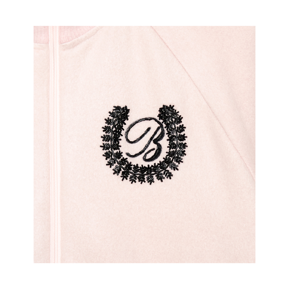 본네 비디드 니트 집업 핑크(Bonnae Beaded Knit Zip-up Pink) - 3