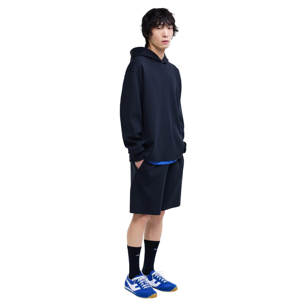 프로-스펙스 유니 테크플리스 베이직 후디 블랙(PRO-SPECS Unisex Tech Fleece Basic Hoodie Black) - 4
