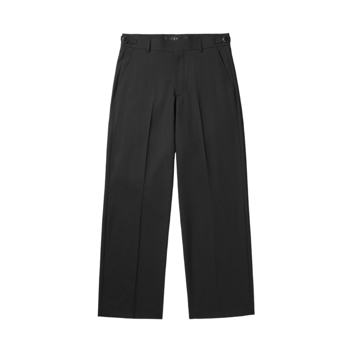 이로 에퓨어 울 와이드 슬랙스 블랙(IRO Epure Wool Wide Slacks Black)