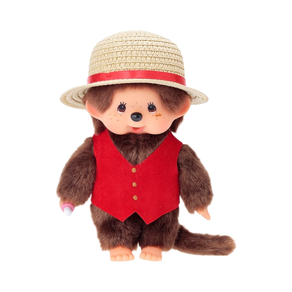 - Monchhichi x One Piece Luffy Monchhichi S