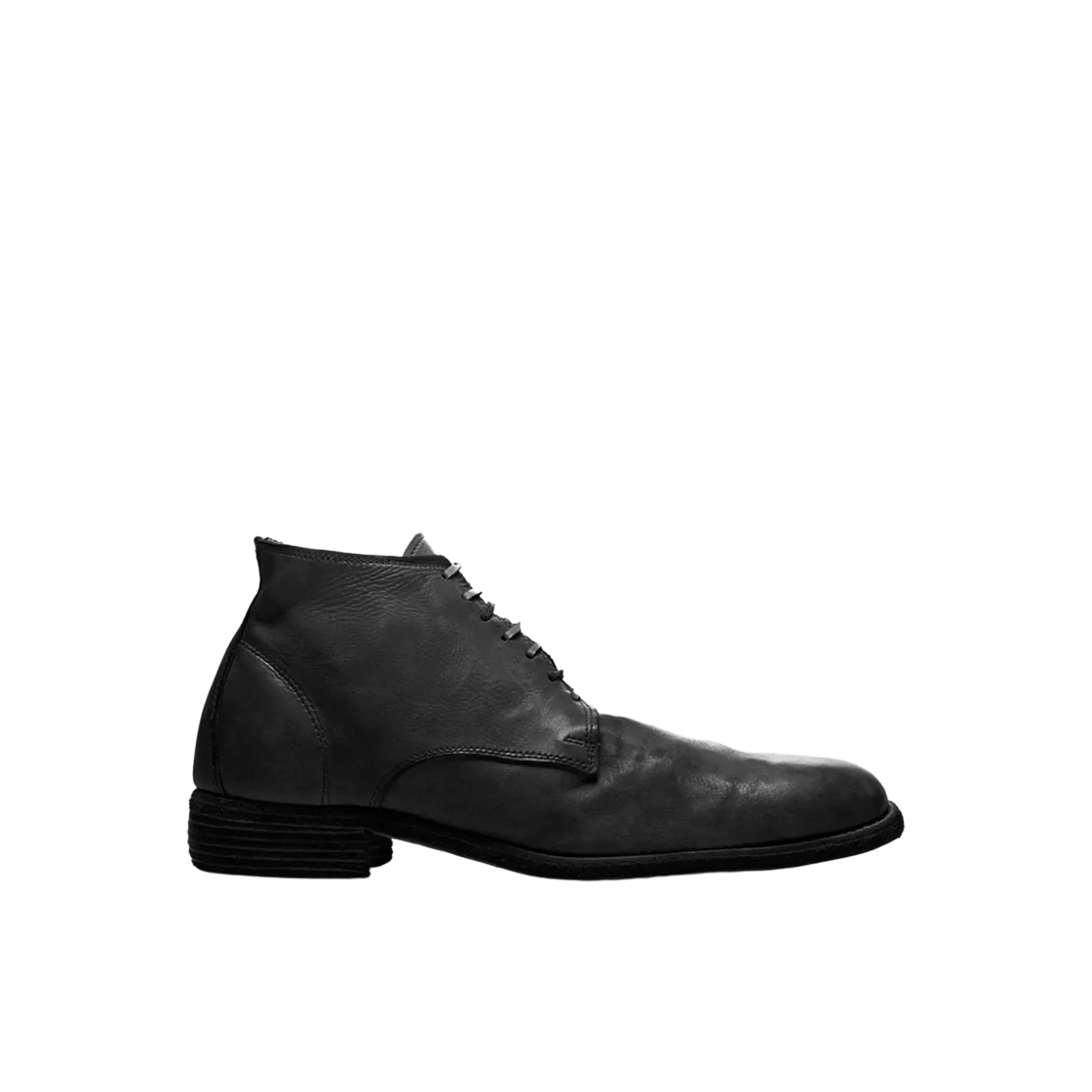 구이디 소프트 홀스 풀 그레인 레더 앵클 부츠 블랙(Guidi Soft Horse Full Grain Leather Ankle Boots Black)