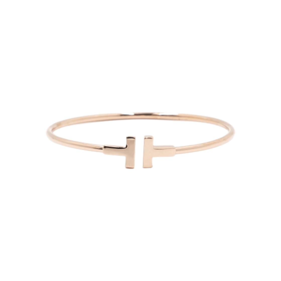 티파니 18K로즈골드 T와이어 브레이슬릿 여성 팔찌aa61195(Tiffany 18K Rose Gold T Wire Bracelet)