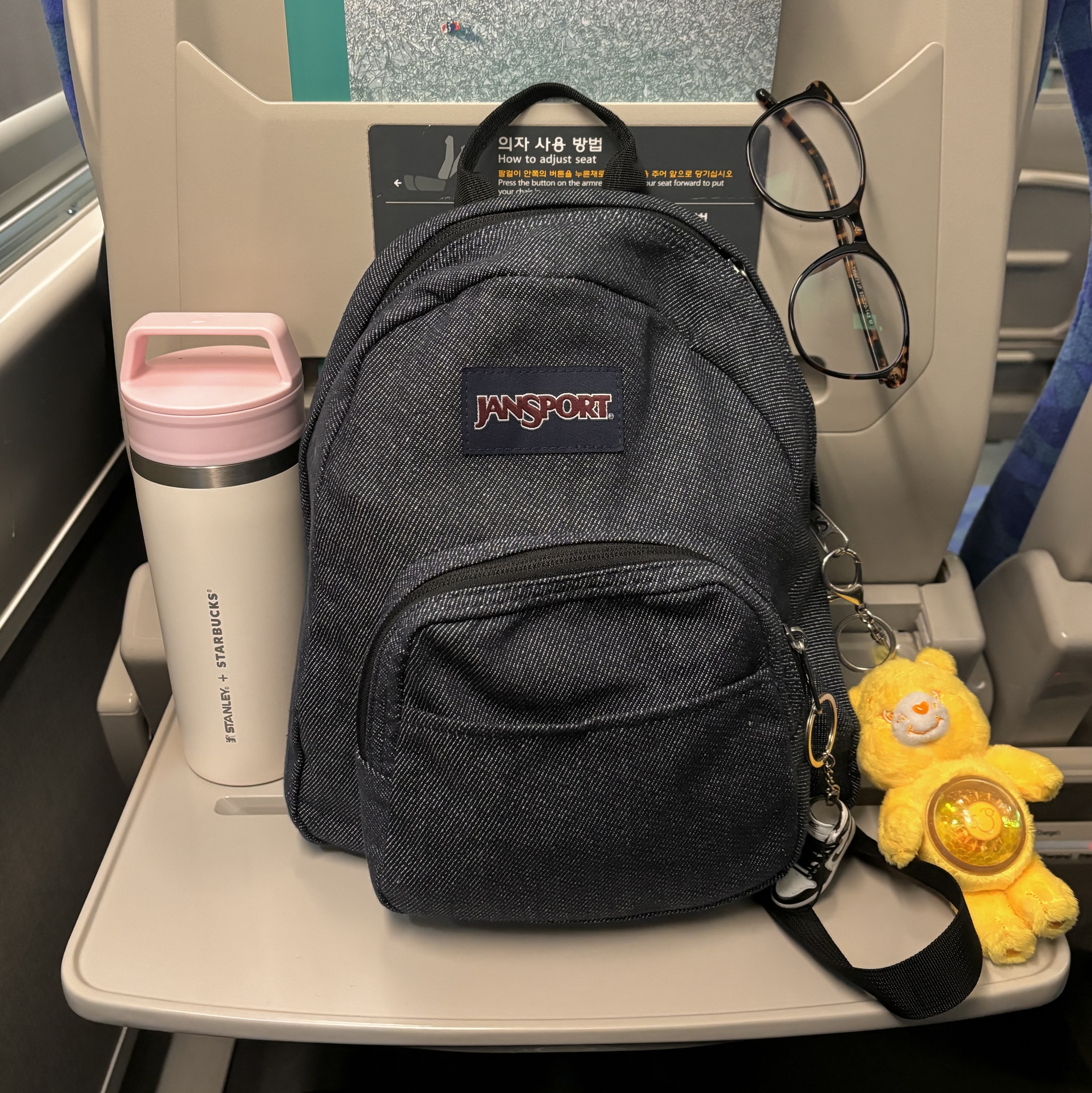 Starbucks SS Heartful Stanley The Cafe To-Go Tumbler 473ml, Jansport Half Pint Mini Backpack Black 착용 스타일