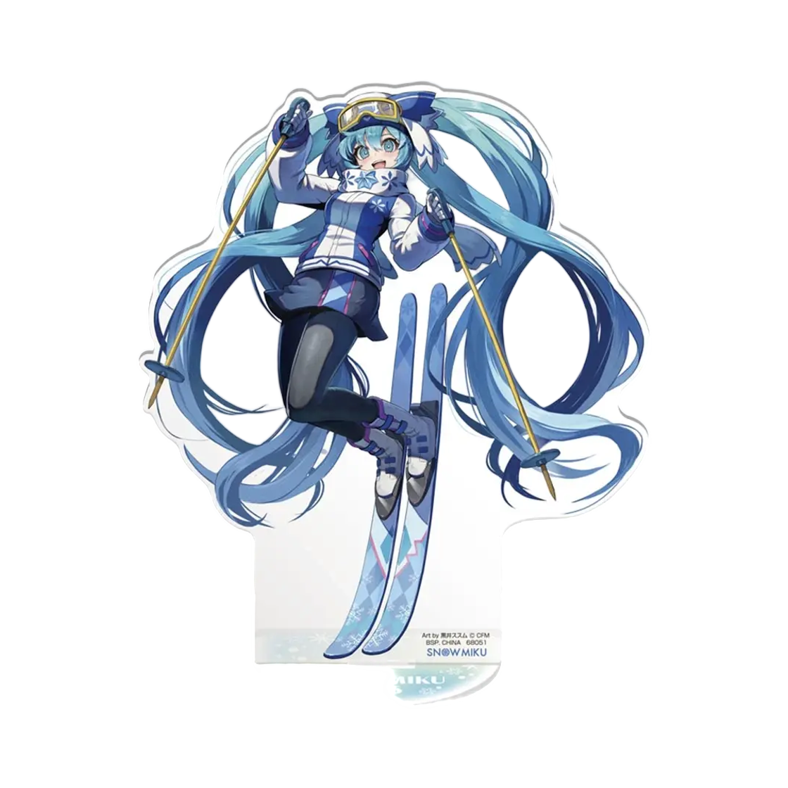 - Bandai Ichiban Kuji Snow Miku Snow Miku All Stars H Prize Snow Miku 2016 Big Acrylic Stand