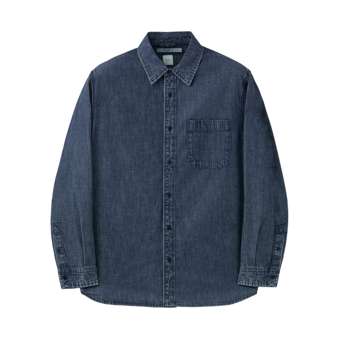 시리즈 인디고 데님 셔츠 인디고(SERIES Indigo Denim Shirt Indigo) - 1