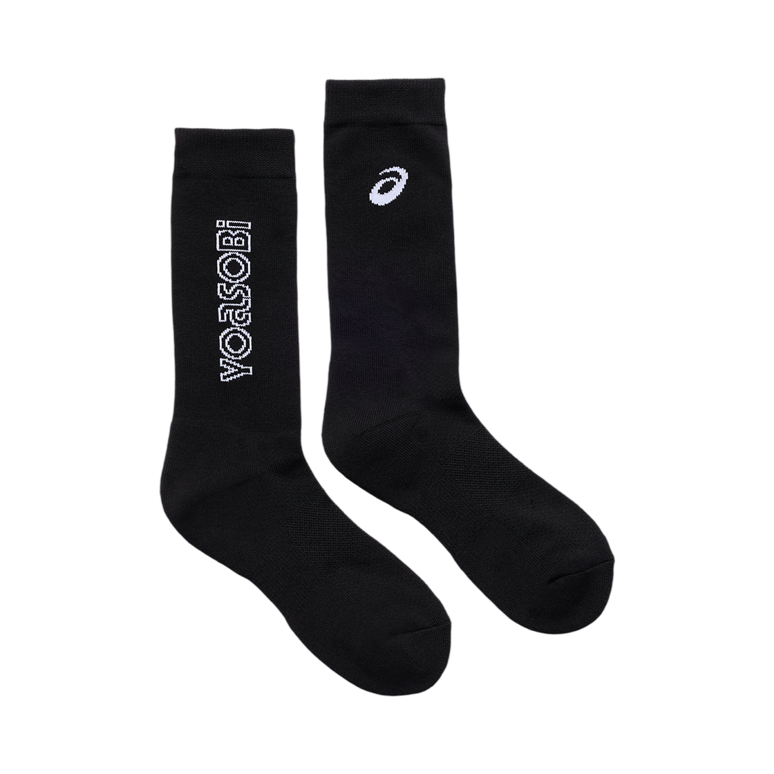 아식스 x 요아소비 로고 삭스 블랙(Asics x Yoasobi Logo Socks Black)