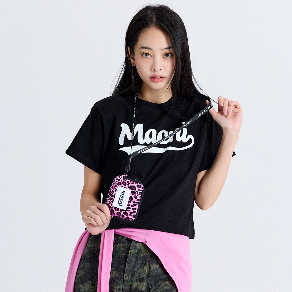 마크니 스트랩 미니 지갑 핑크(MACNI Strap Mini Wallet Pink) - 2