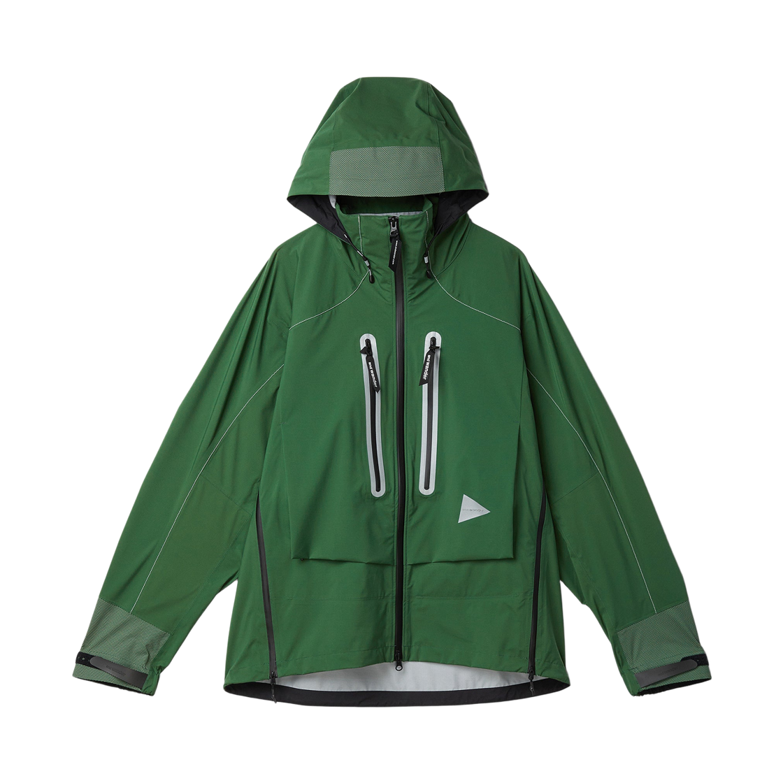 5744111101 And Wander Pertex Shield Rain Jacket Green