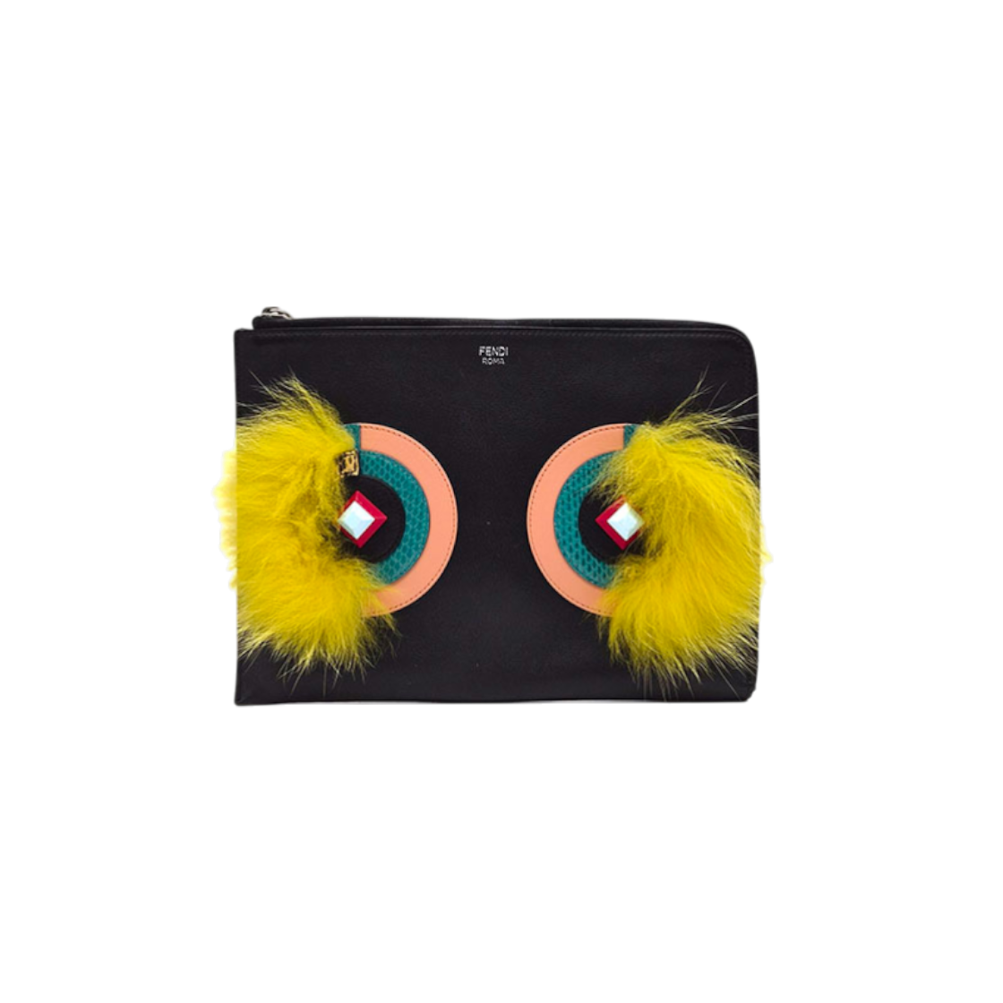 ITBGL56G2J7U Fendi Monster Eyes Clutch L600218
