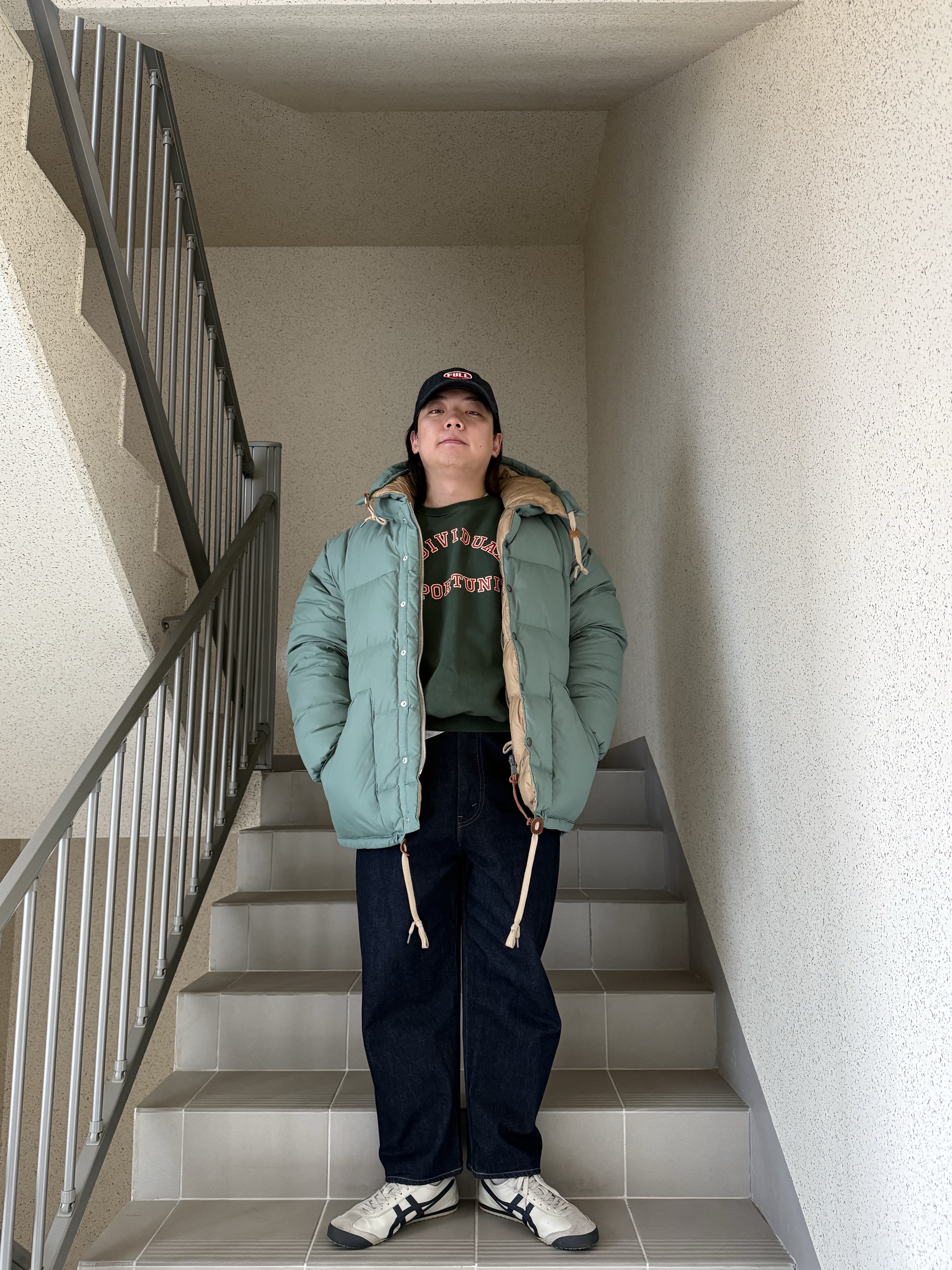 Onitsuka Tiger Mexico 66 Birch 착용 스타일 - 5