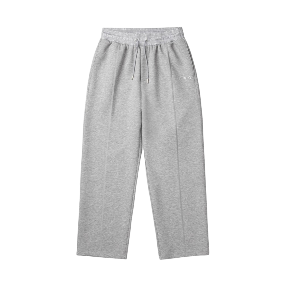 IQPAS26903GYX IRO Vague Cushion Wide Straight Fit Pants Gray