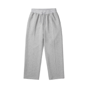 IRO Vague Cushion Wide Straight Fit Pants Gray