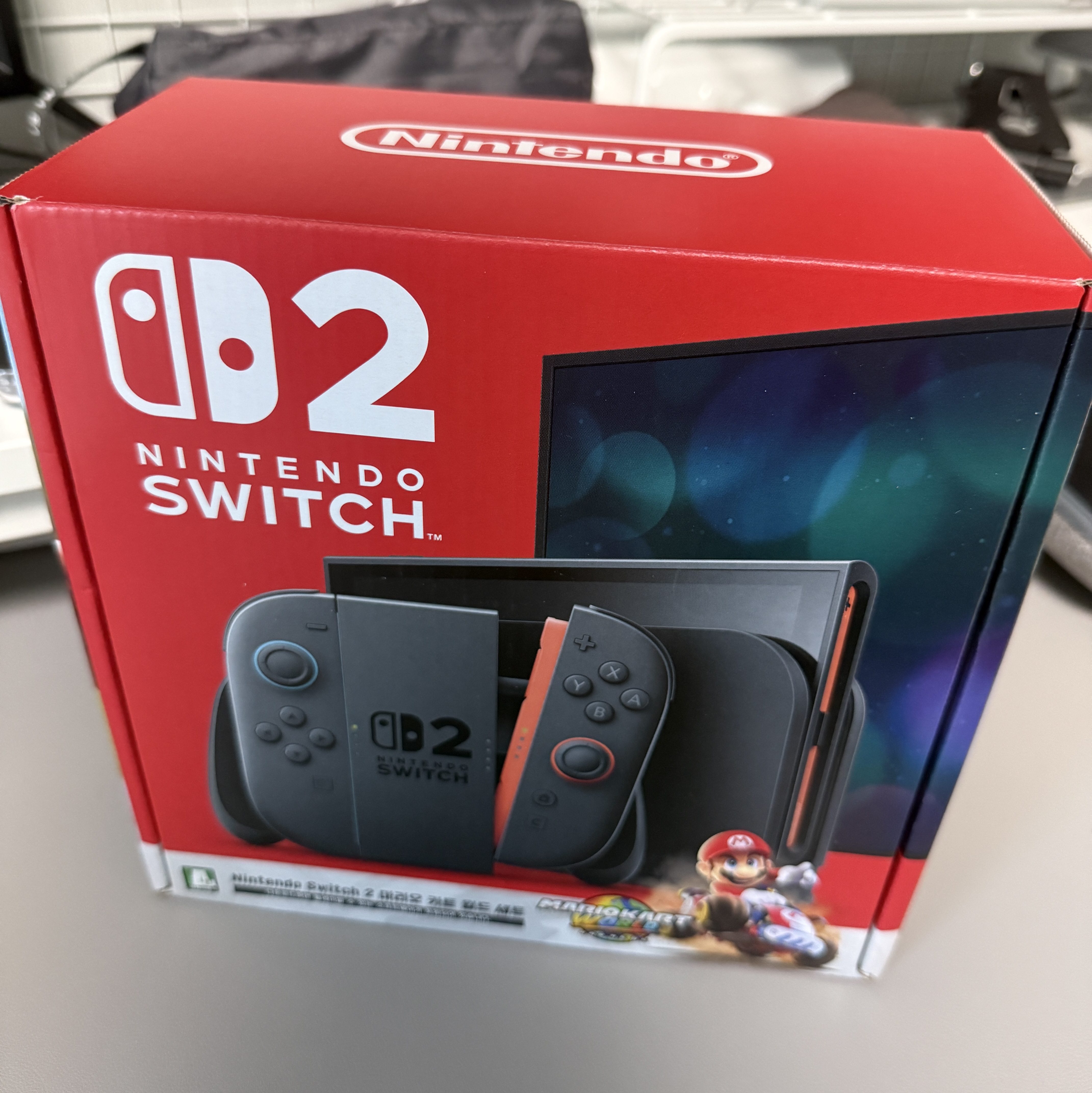 Nintendo Switch 2 Mario Kart World Set (With Software/Korean Ver.) 착용 스타일