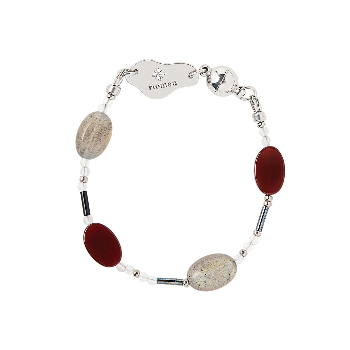 리오므 밀키웨이 커넬리언 팔찌 (자석형)(Riomeu Milky Way Carnelian Bracelet)