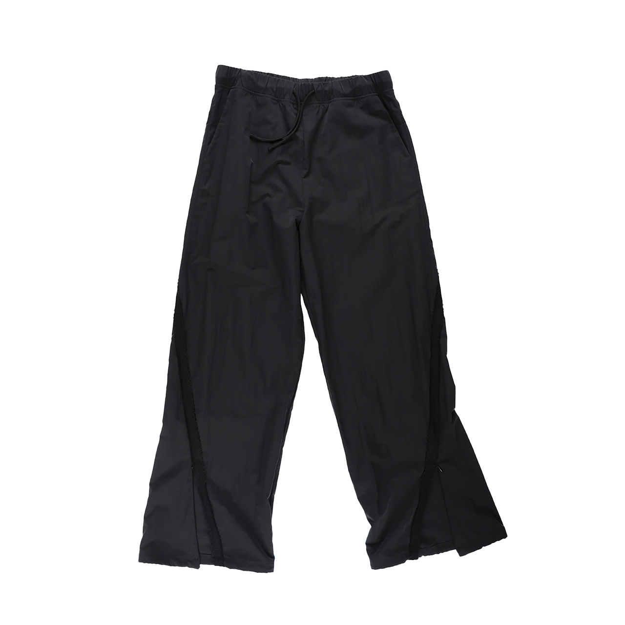 SL26SSPT01BK Still Lethardy Lace-Line Track Pants