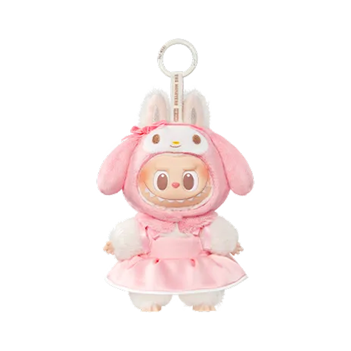 팝마트 라부부 더 몬스터즈 x 산리오 캐릭터 시리즈 인형 키링 마이 멜로디 (개봉 박스)(Pop Mart Labubu The Monsters x Hello Kitty And Friends Series Plush Pendant My Melody (Opened Case))