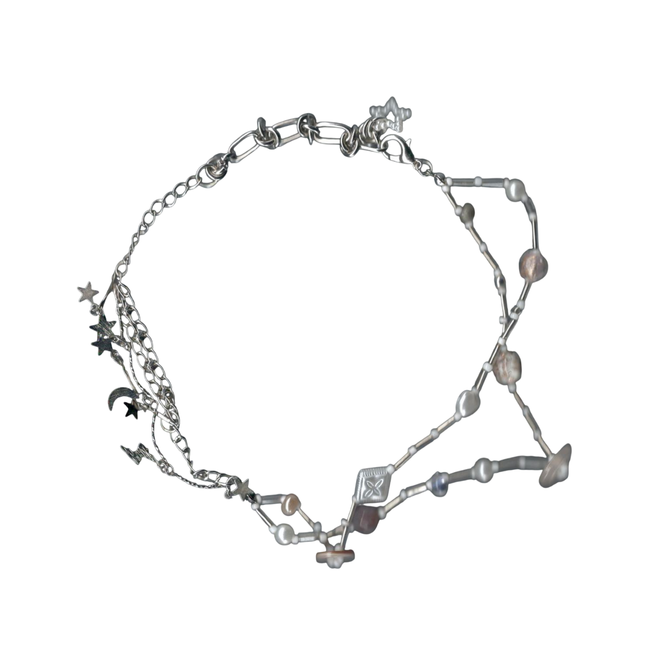 쥬얼리곽 버튼 네클리스 021(Jewelry.Kwak Button Necklace 021)