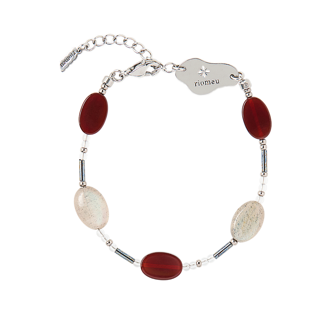 RioAB039 Riomeu Milky Way Carnelian Bracelet
