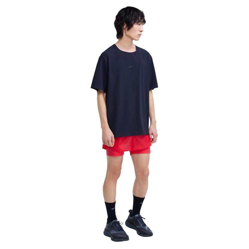 프로- 스펙스 남성 울트라라이트 레이저컷 반팔티셔츠 블랙(PRO-SPECS Men's Ultra-Lightweight Laser-Cut Short Sleeve T-Shirt Black) - 4