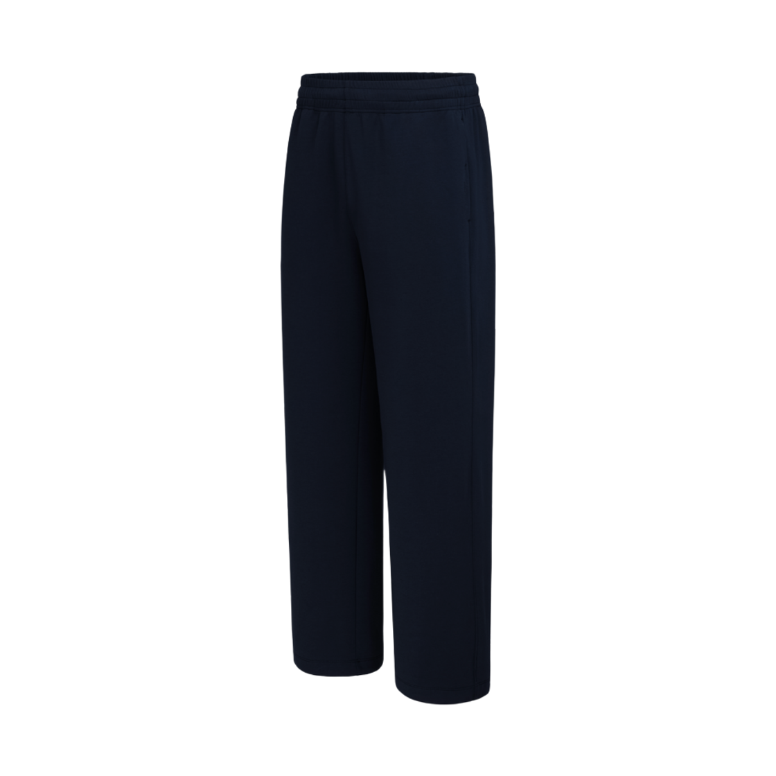 프로-스펙스 유니 에센셜 스트레이트 스웨트팬츠 (릴렉스드 핏) 블랙(PRO-SPECS Uni Essential Straight Sweatpants (Relaxed Fit) Black)