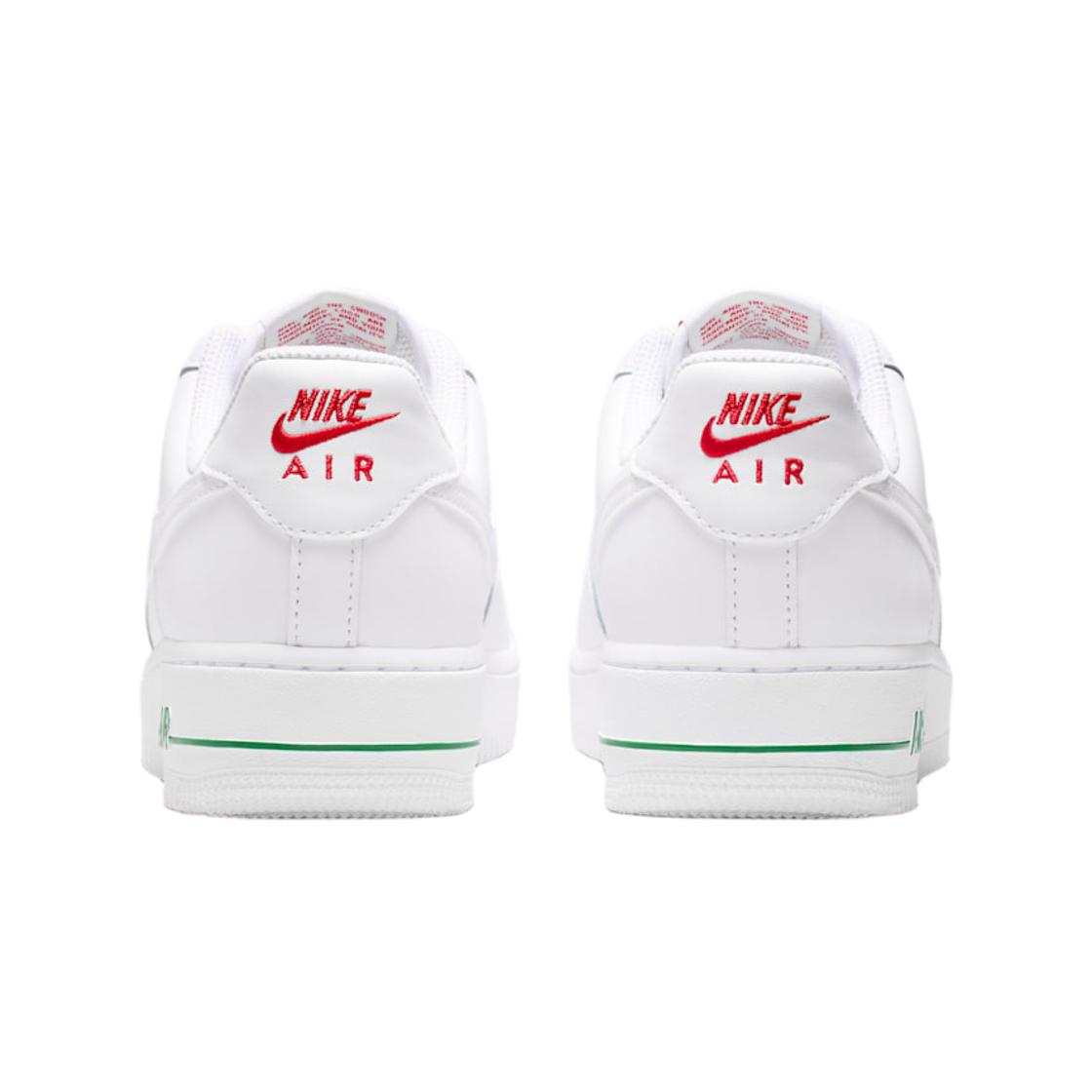 (W) 나이키 에어포스 1 '07 로우 SE 화이트 스포츠 레드((W) Nike Air Force 1 '07 Low SE White Sport Red) - 3