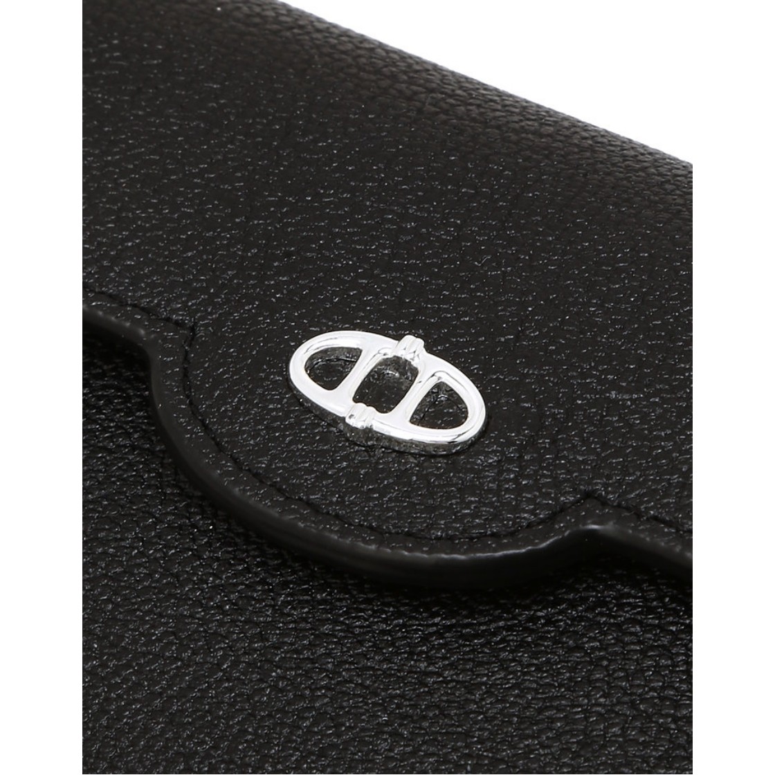 아떼 바네사브루노 액세사리 블렉 레더 더블에이 3단 지폐지갑 블랙(Athe Vanessabruno Acc Black Leather Double-A Trifold Wallet Black) - 4