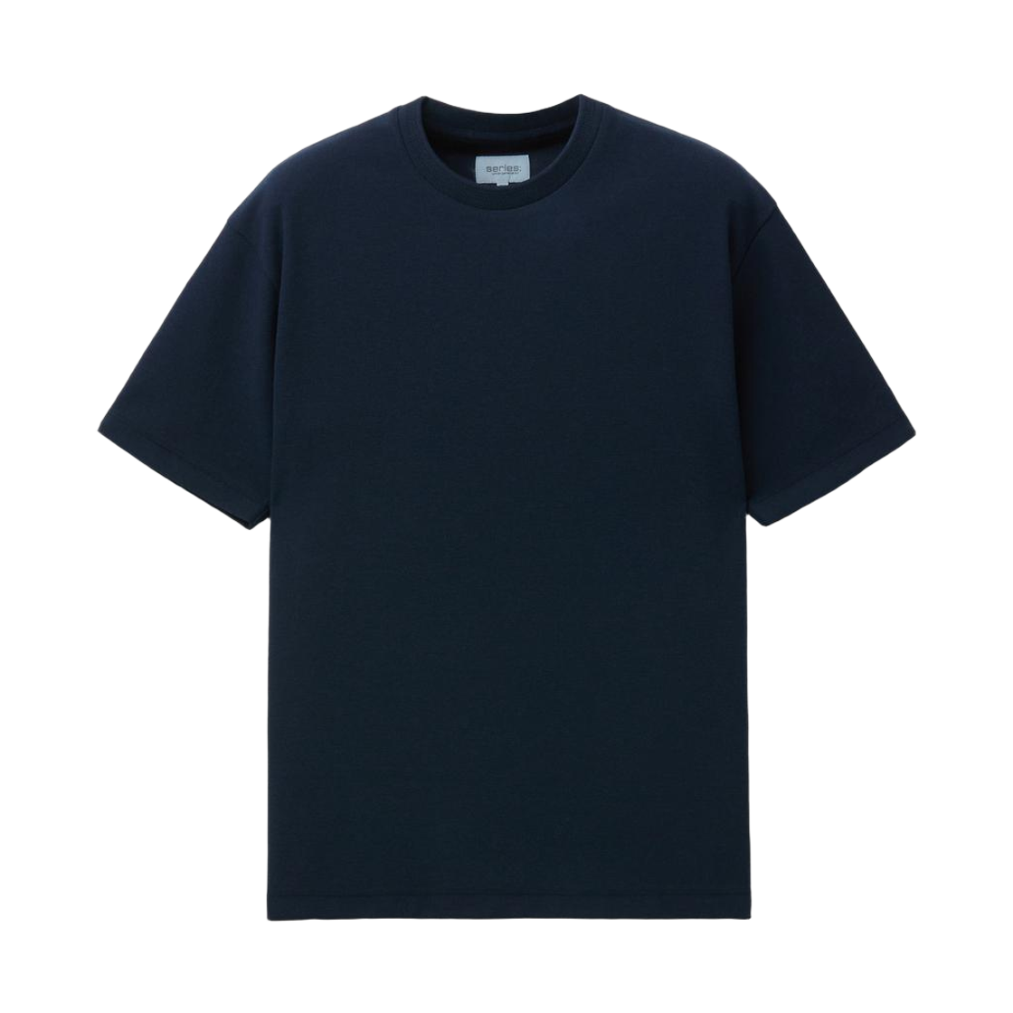 SATAM26671NYD SERIES Basic Standard Short Sleeve T-Shirt Dark Navy