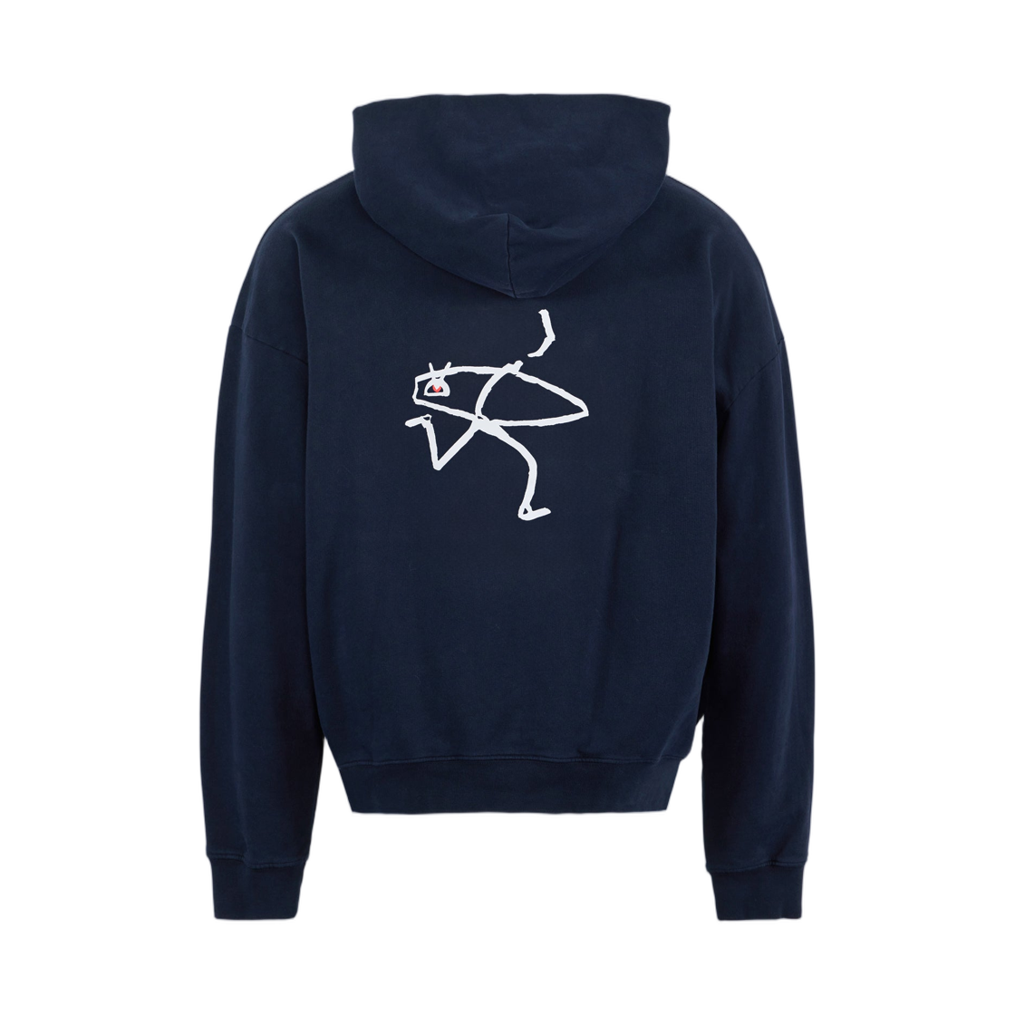 디스트릭트 비전 캘리포니아 코튼 후드 웨이브 러너 네이비(District Vision California Cotton Hoodie Wave Runner Navy) - 2