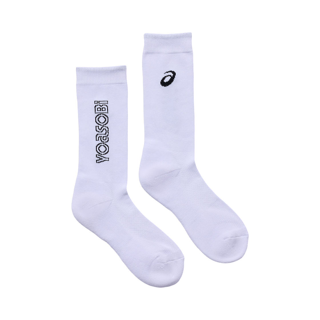 아식스 x 요아소비 로고 삭스 화이트(Asics x Yoasobi Logo Socks White)