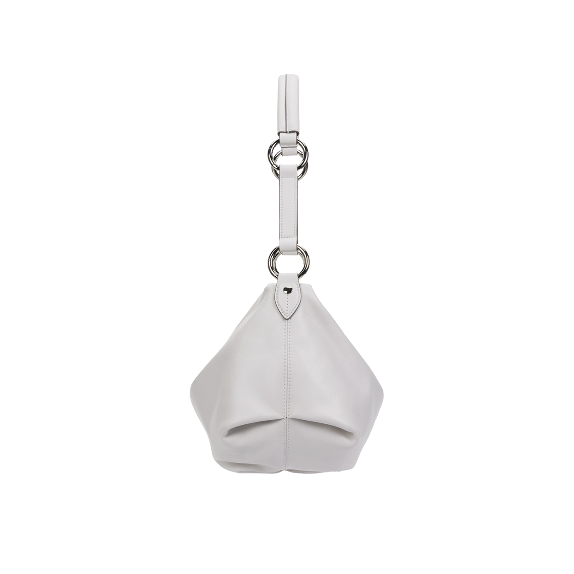 분크 하프문 아타쉬 숄더 미듐 브라이트베이지(vunque Halfmoon Attache Shoulder M Bright Beige) - 4