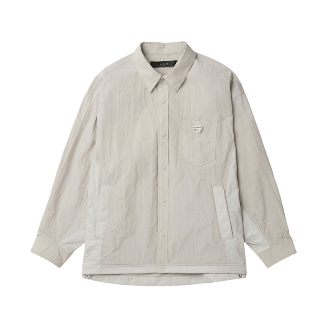 이로 트랜싯 나일론 사이드 배색 셔켓 아이보리(IRO Transit Nylon Side Panel Shirt Jacket Ivory) - 1