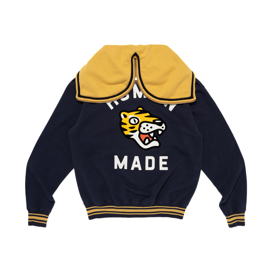 휴먼 메이드 집업 후드 네이비(Human Made Zip-Up Hoodie Navy) - 3