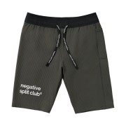 negative split club Performance Racing Half Tights Charcoal