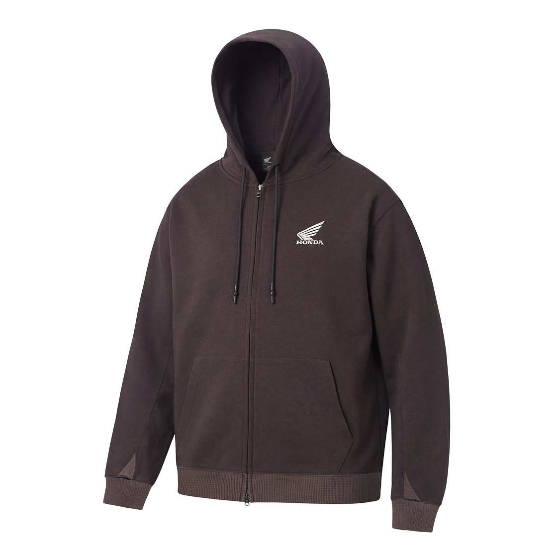 혼다 H-Tech 그리드 믹스 후디 집업 버건디(Honda H-Tech Grid Mix Hoodie Zip-Up Burgundy)