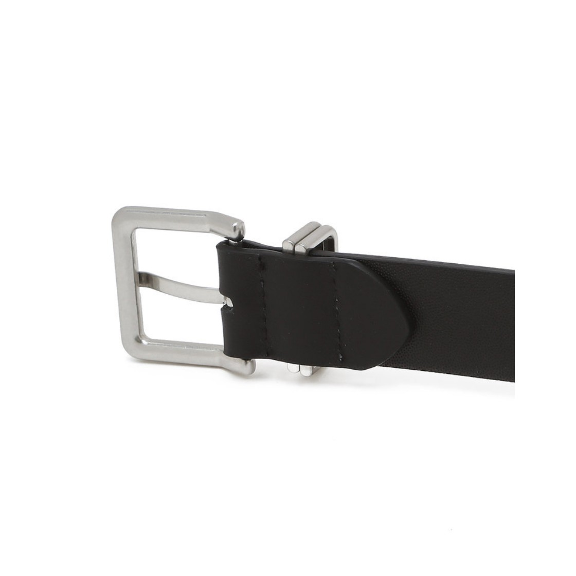 아떼 바네사브루노 액세사리 블랙 베지터블 레더 버클 벨트 블랙(Athe Vanessabruno Acc Black Vegetable Leather Buckle Belt Black) - 3