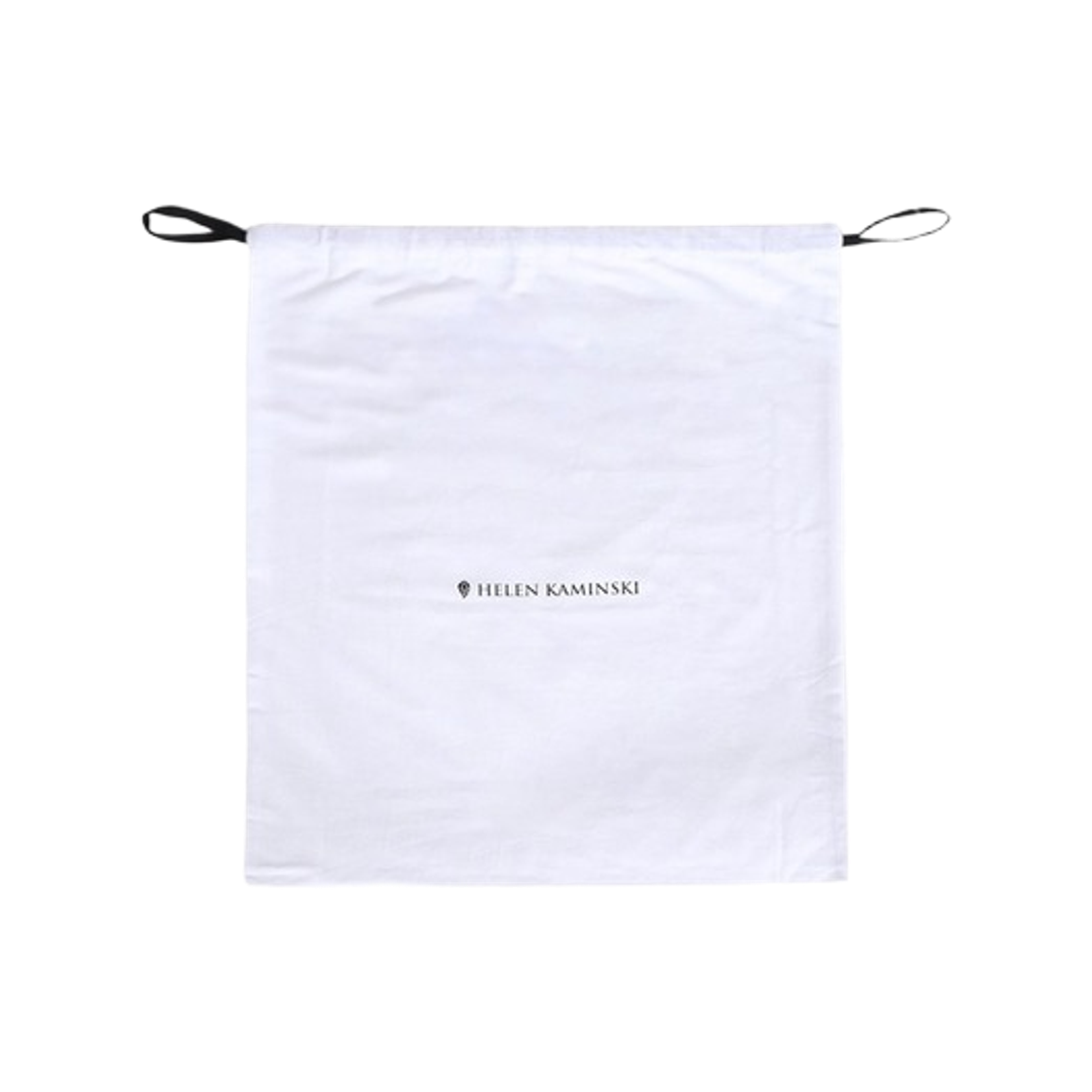 PKG10269 Helen Kaminski Logo Print Dust Bag White
