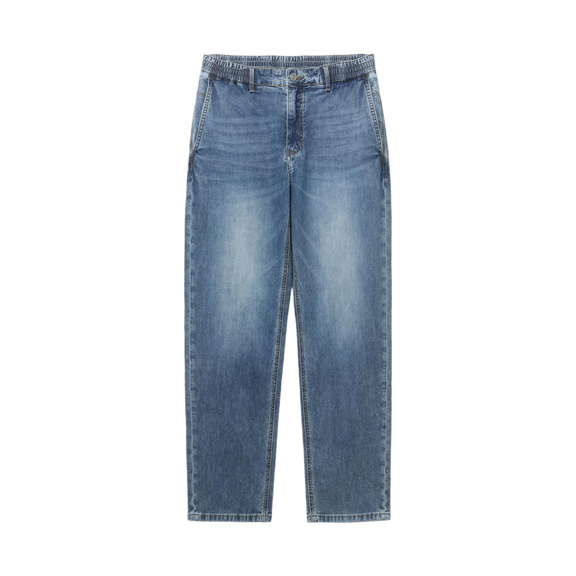 SAPDM26142BUX SERIES Light Blue Washed Tapered Banding Denim Blue