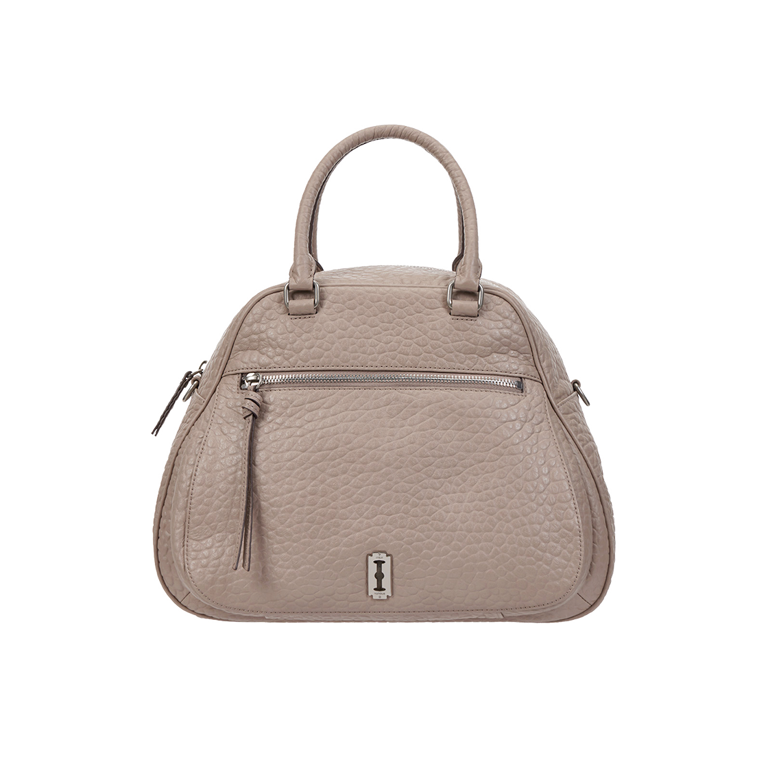 분크 하프문 배기 토트 미듐 핑크베이지(vunque Halfmoon Baggy Tote M Pink Beige) - 2