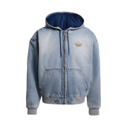 Adidas Originals Denim Padded Jacket Indigo Denim - US Sizing