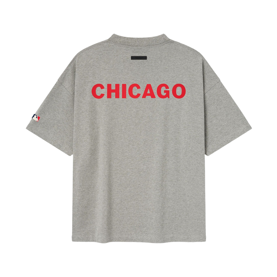 에센셜 x MLB 컵스 90s 티셔츠 콘크리트 헤더 - 25FW(Essentials x MLB Cubs 90s T-Shirt Concrete Heather - 25FW) - 2