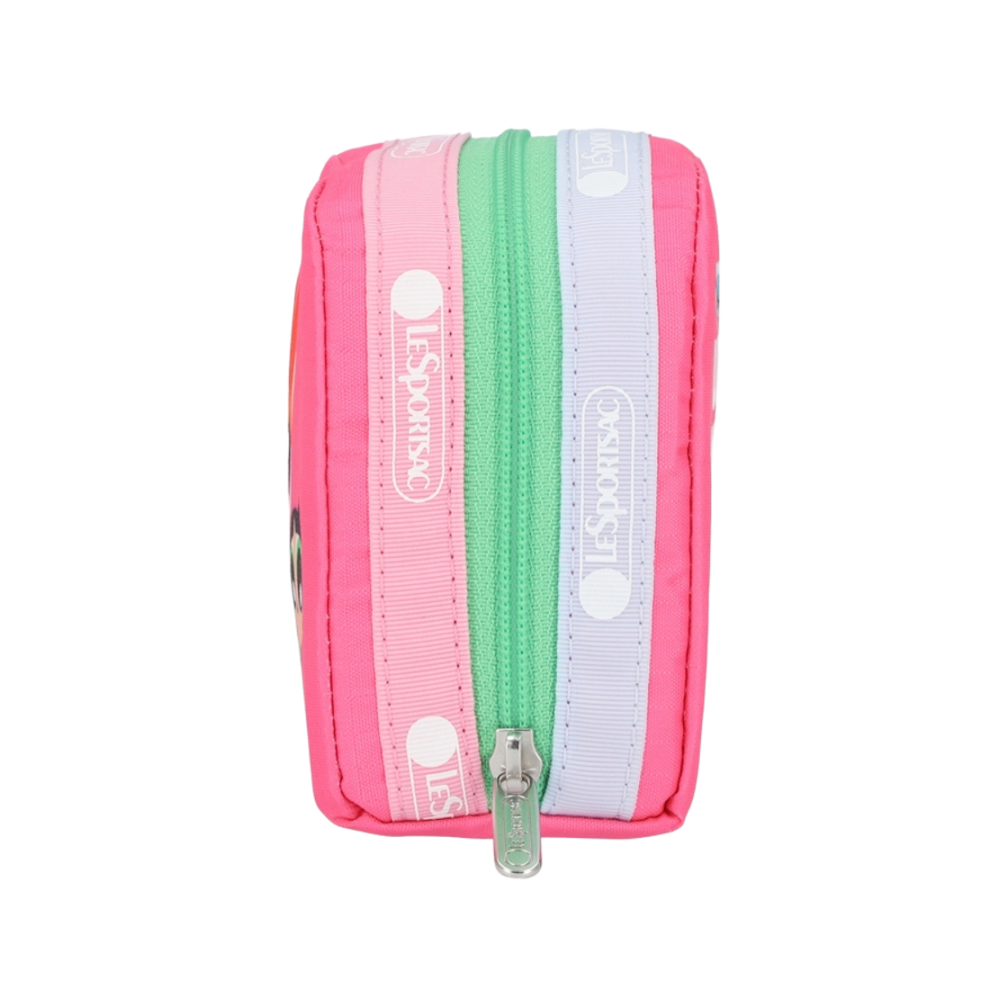 레스포색 파워퍼프걸 핑크 스퀘어 코스메틱 파우치(Lesportsac PPG Pink Square Cosmetic) - 3