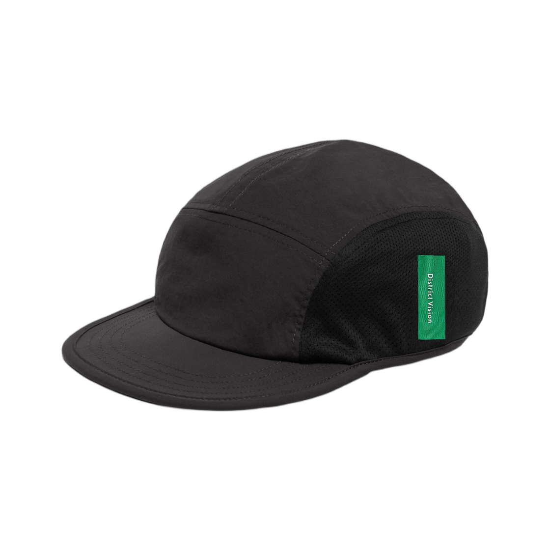 디스트릭트 비전 퍼포먼스 패널드 메쉬 햇 블랙(District Vision Performance Paneled Mesh Hat Black)