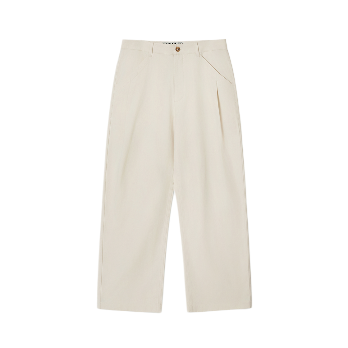 [사은품 증정] 세터 릴렉스드 코튼 블렌드 팬츠 크림