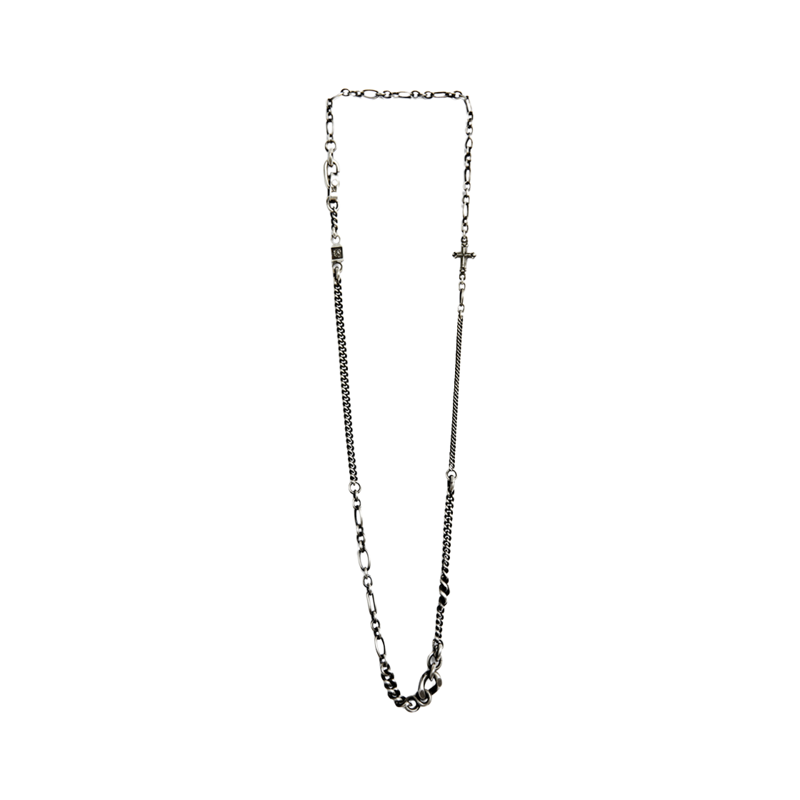 베르크슈타트 뮌헨 초커 페이스 러브 호프 실버 - 26SS(Werkstatt:Munchen Choker Faith Love Hope Silver - 26SS)