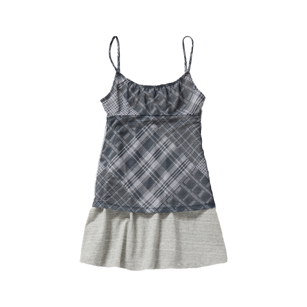 퍼버즈 우먼 레이어링 캐미솔 그레이 - 26SS(Perverze Women Layering Camisole Gray - 26SS) - 1