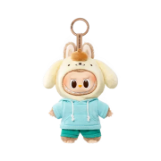 Pop Mart Labubu The Monsters x Hello Kitty And Friends Series Plush Pendant Pompompurin (Opened Case)