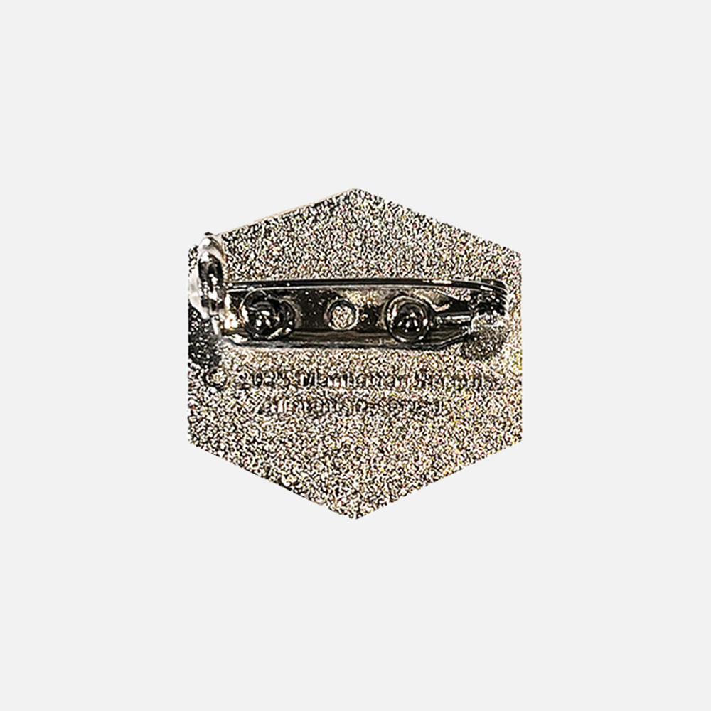 맨하탄 레코즈 엠 박스 핀 - 레드(Manhattan Records M Box Pin - Red) - 3