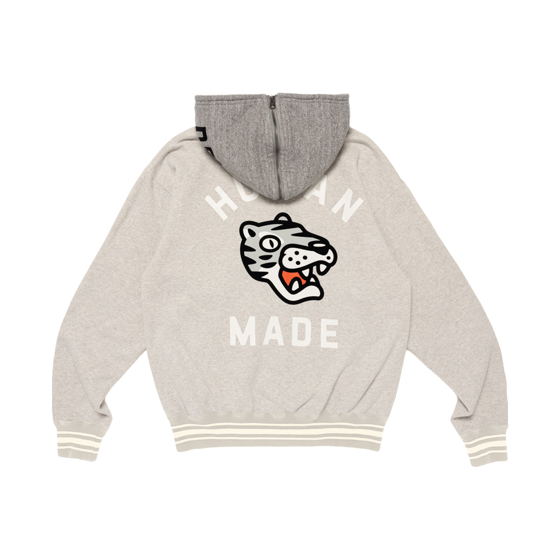 휴먼 메이드 집업 후드 그레이(Human Made Zip-Up Hoodie Gray) - 2